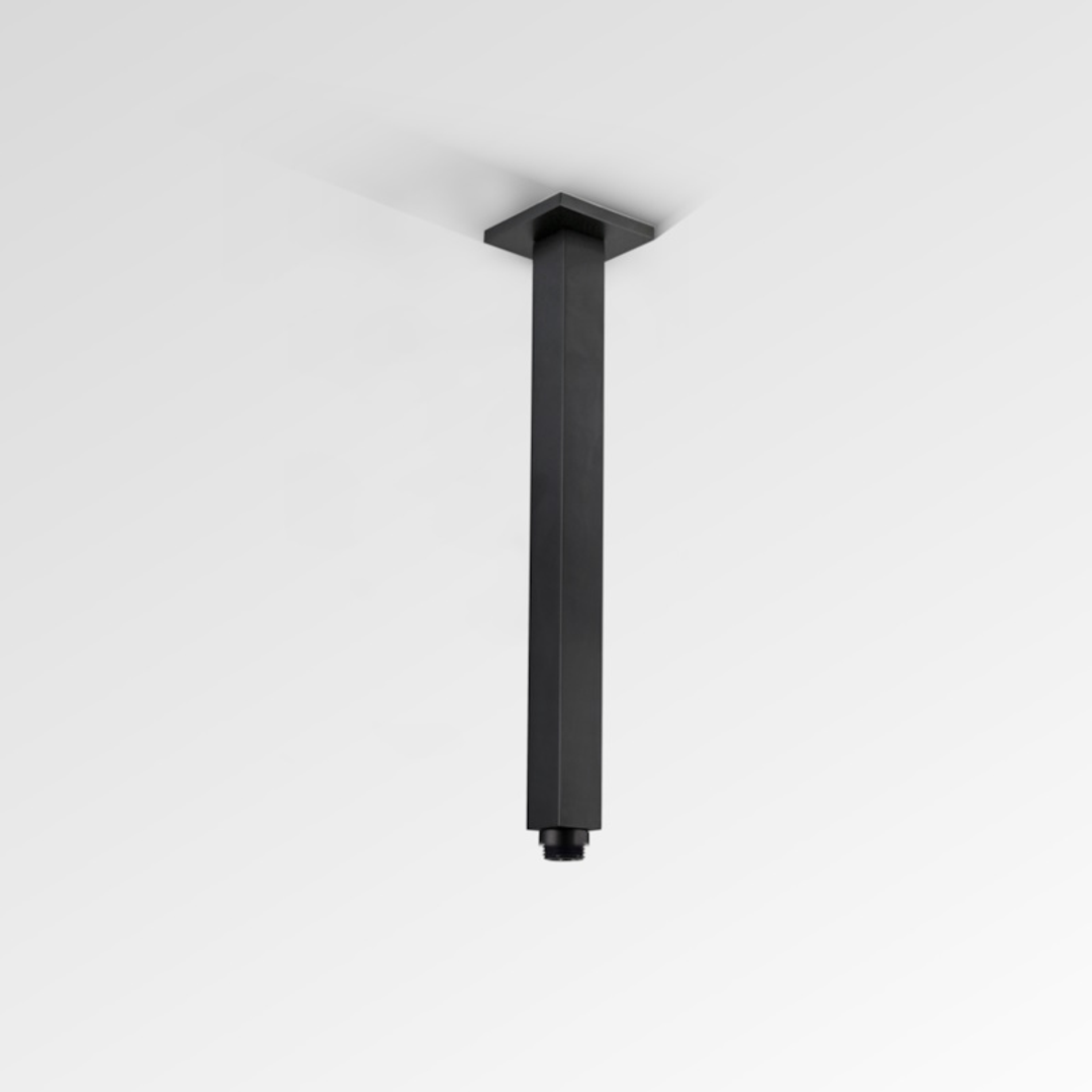 Bestlink Nautica 300mm Ceiling Shower Arm Matte Black
