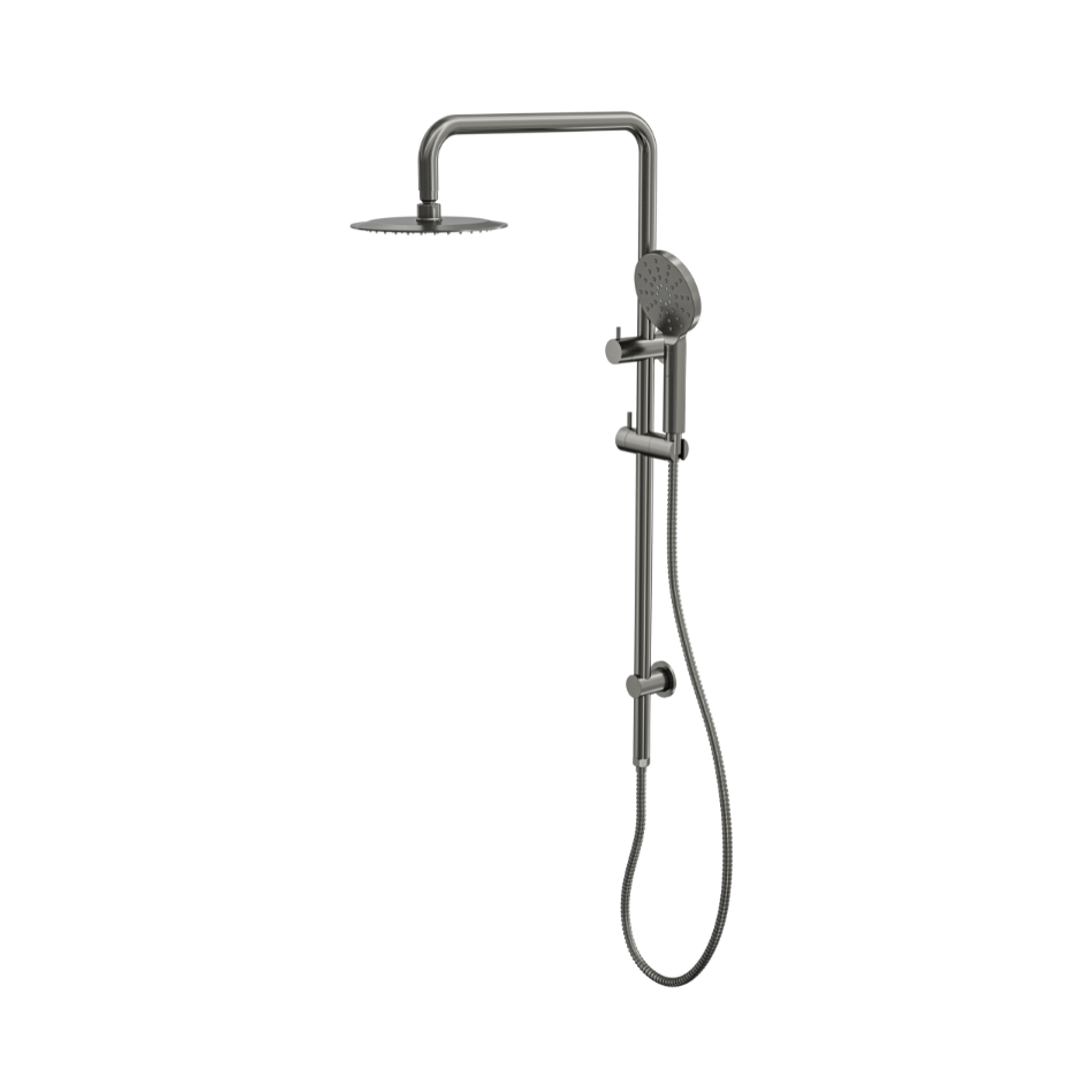 Linsol Sofia Shower Combo With Multifunction Handpiece And 200Mm Round Head Gunmetal