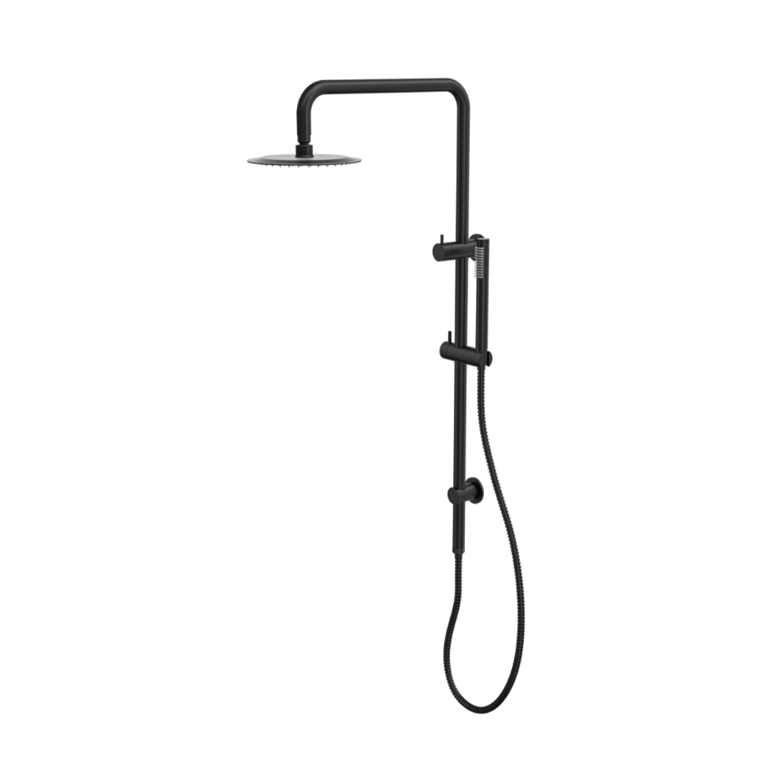 Linsol Sofia Shower Combo With Slim Handpiece And 200Mm Round Head Matte Black