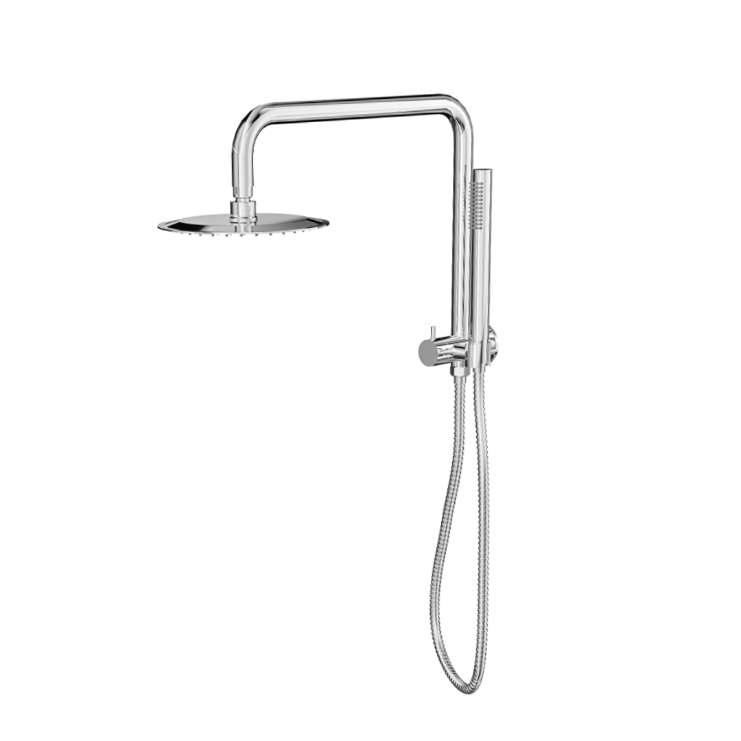 Linsol Sofia Short Shower Combo With Slim Handpiece And 200Mm Round Head Chrome