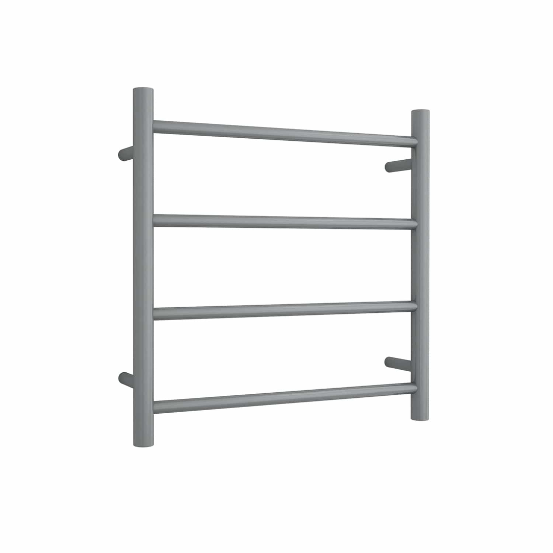 Thermorail STRAIGHT/ ROUND 550X550X122MM 41W 4 BAR GUN METAL