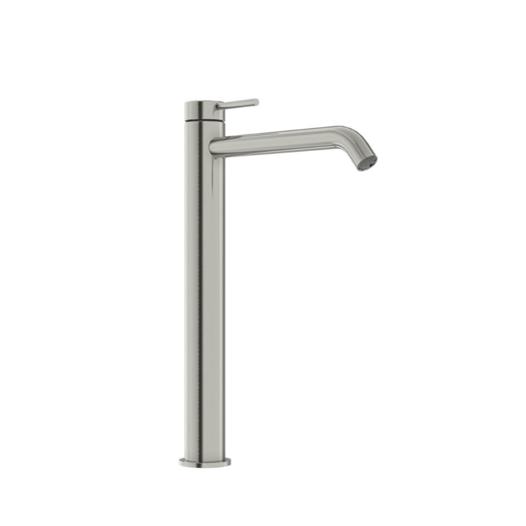 LINKWARE ELLE 316 HI-RISE BASIN MIXER BRUSHED STAINLESS SST674B