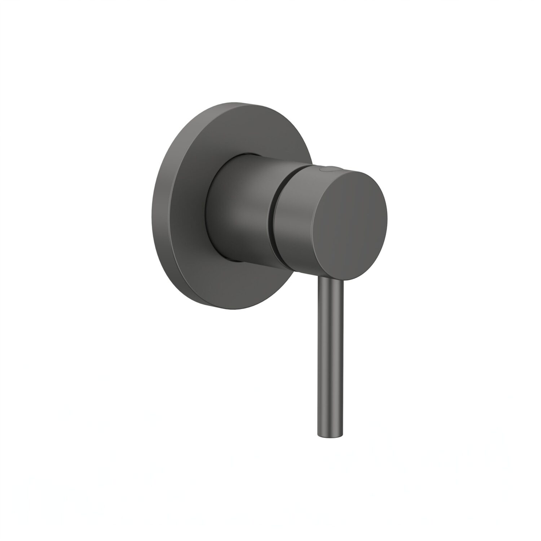 Linkware Elle Project Shower Mixer Trim Kit Gunmetal