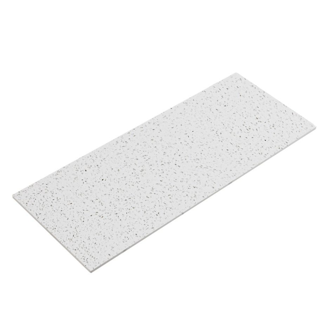 Aulic Max Finger Pull Cabinet 750 With Snow Flat Stone Top