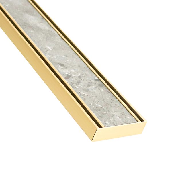 Lauxes Grates Slimline Tile Insert 26 Gold 5.6M