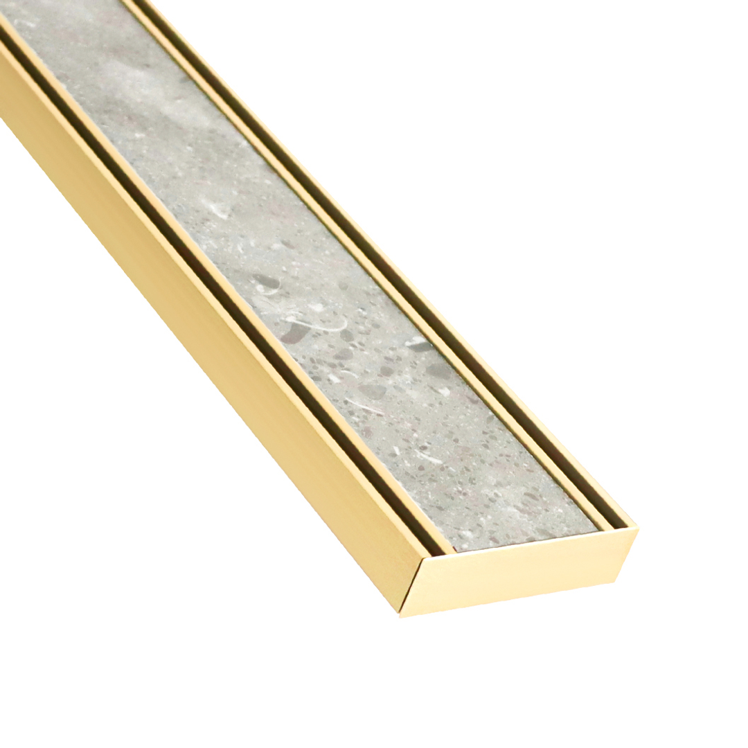 Lauxes Grates Slimline Tile Insert 26 Gold 5.6M
