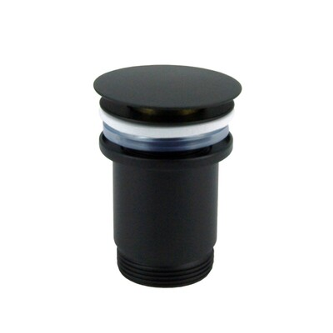 STREAMLNIE ARCISAN BRASS POP UP WASTE NO OVERFLOW MATTE BLACK