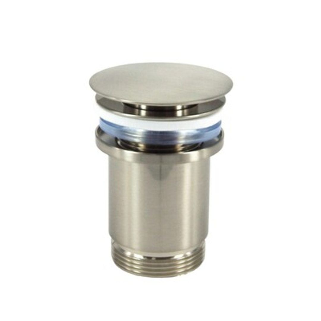 Streamline Arcisan Brass Pop Up Waste No Overflow Satin Nickel Pvd