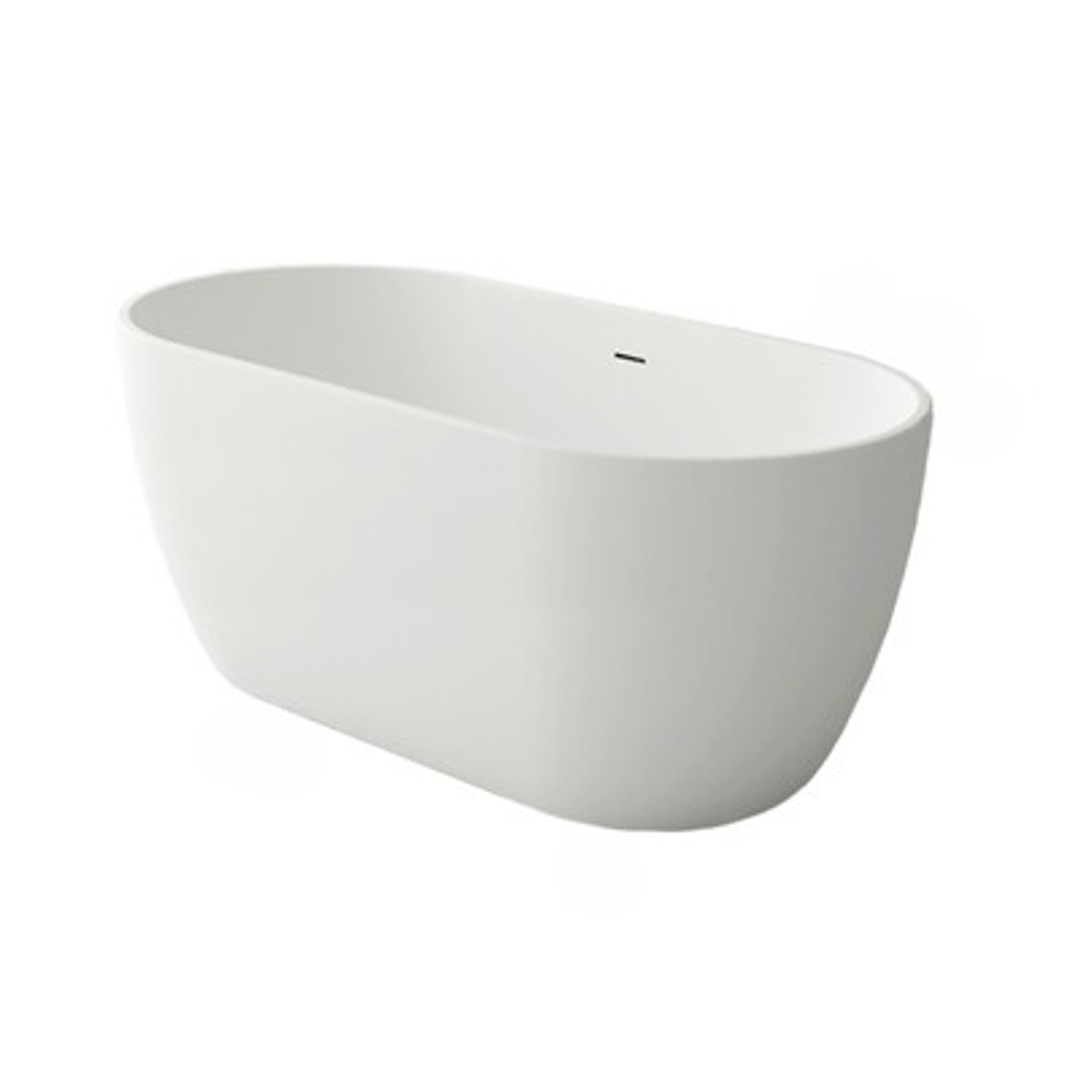 Arcisan Synergii Solid Surface Bath With O/F 1700 Matt Wht