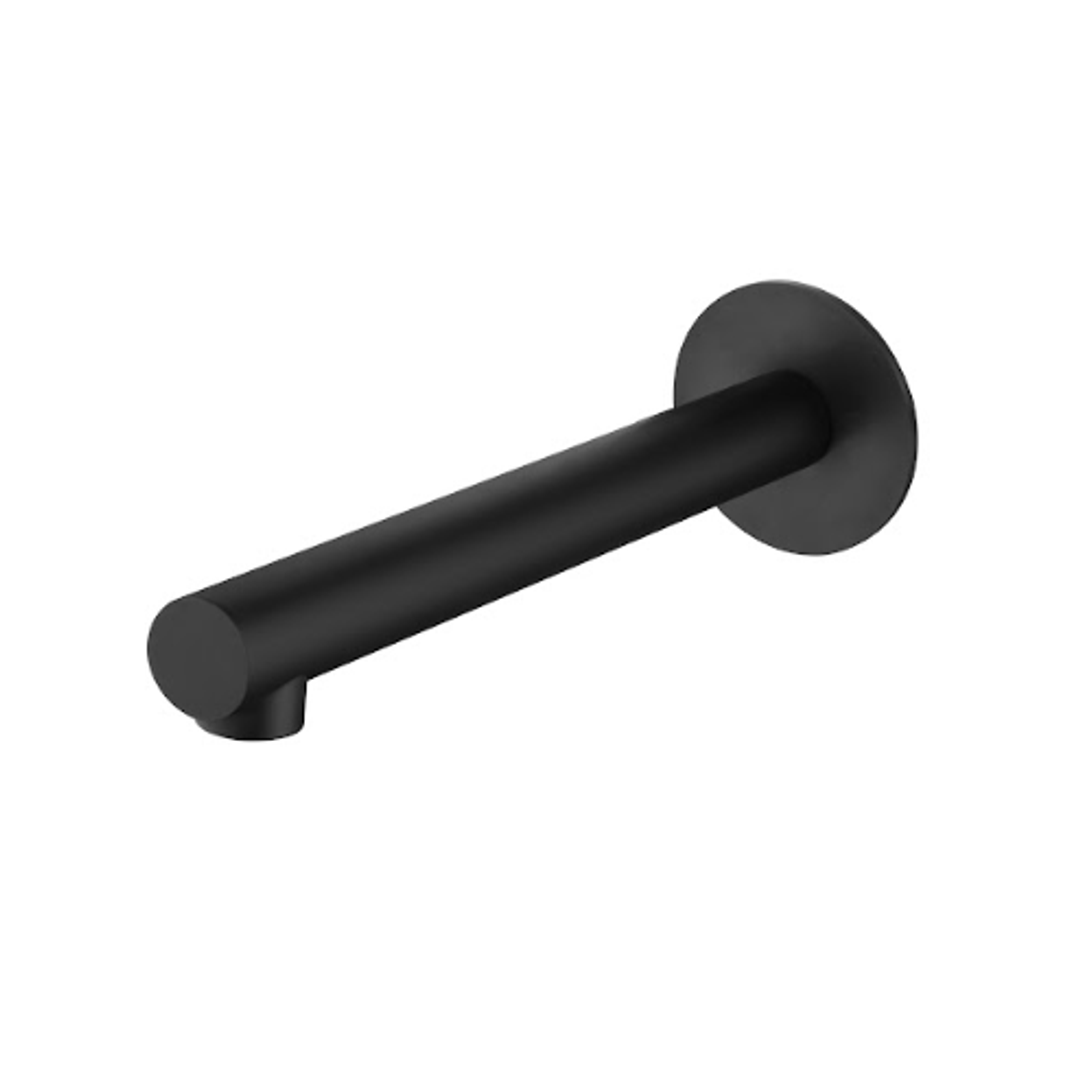 Bella Vista Mica Spout Straight 150Mm Black