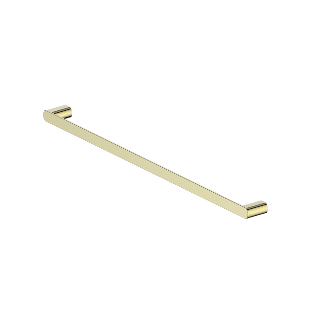 Greens Zeia Single Towel Rail Pvd Brushed Brass