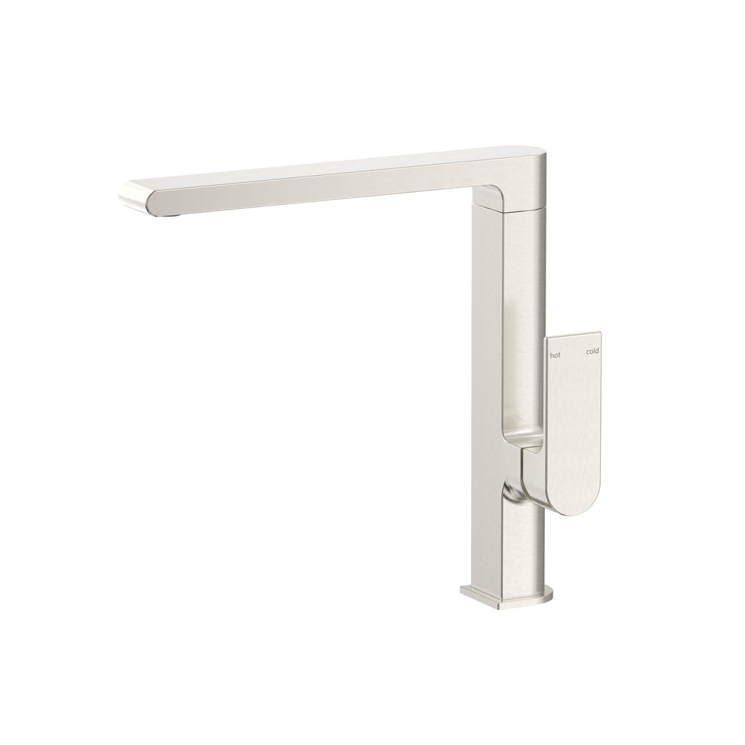 Bella Vista Beki Sink Mixer Brushed Nickel