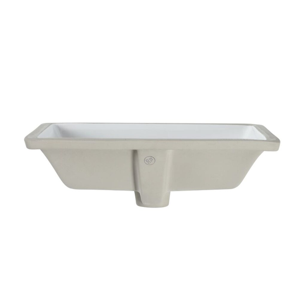 Zumi Sotto U/Mount Basin 530X340X170Mm Gloss White With 40Mm Pop Up Waste & Adaptor