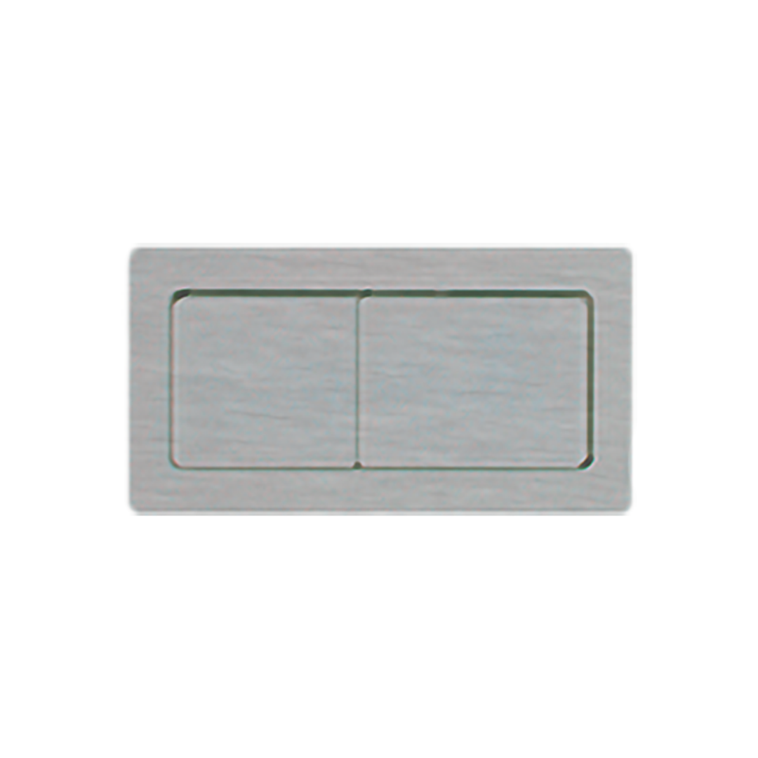 Best Bm Cistern Square Button Brushed Nickel