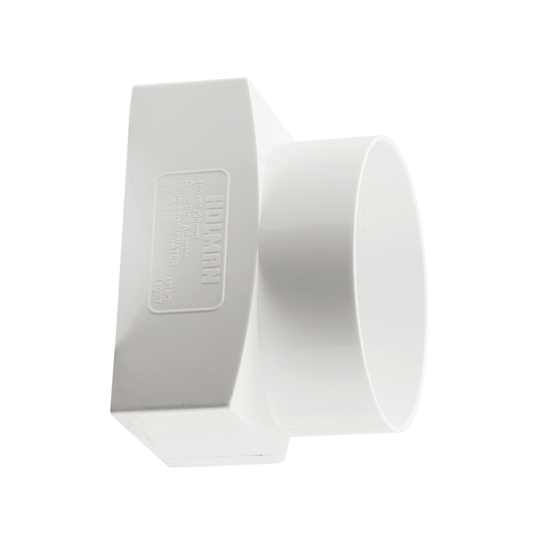 Stormwater Downpipe Adaptor Square to Round