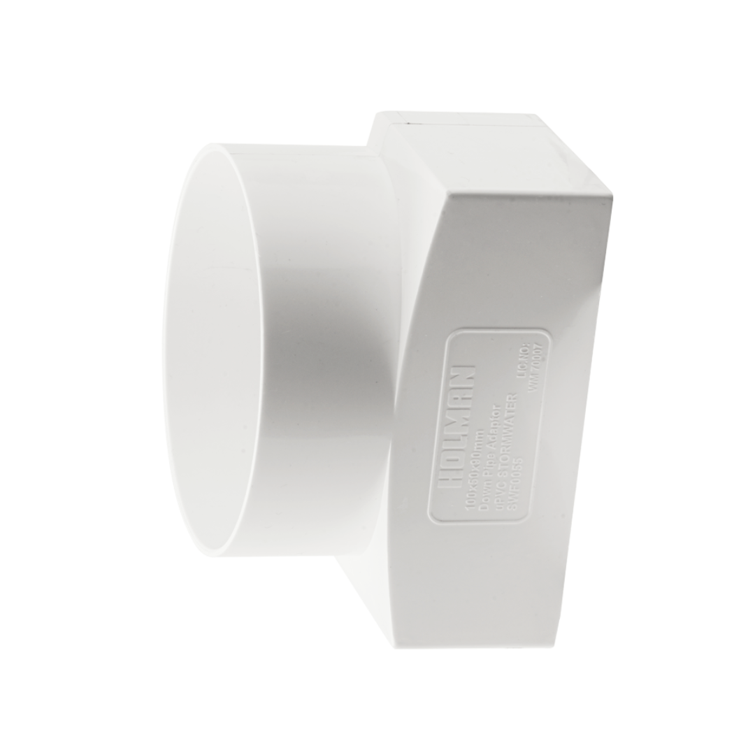 Stormwater Downpipe Adaptor Square to Round