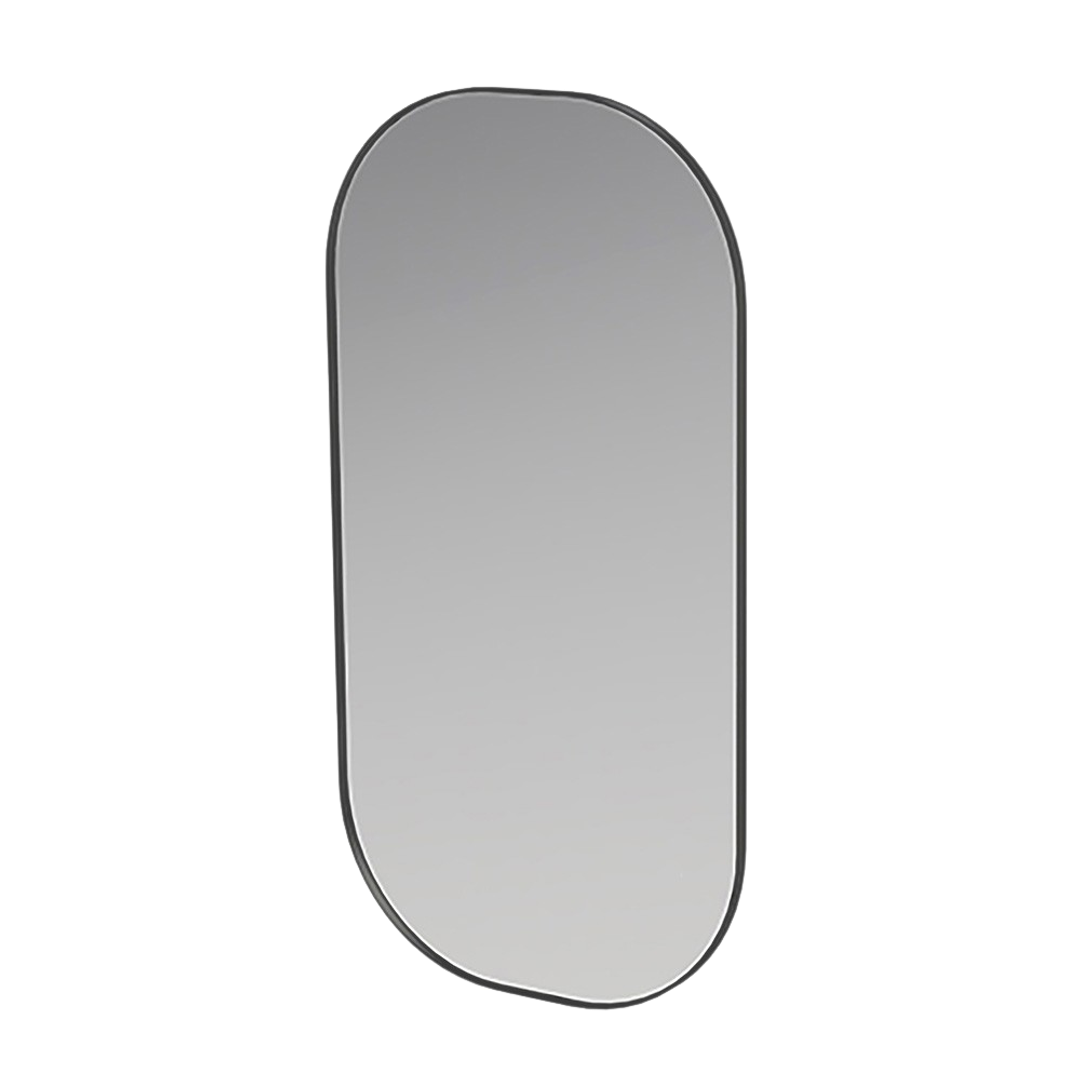 Streamline Synergii Mirror W.Frame Dimmable Backlit Touch Switch 520X1000_Anodised Gun Metal