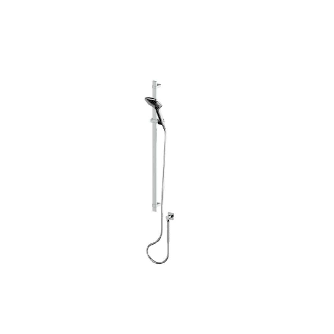 GREENS SKYLA AIRFLO TWIN RAIL SHOWER CHROME 110MM X 107MM MULTI FUNCTION HANDSET