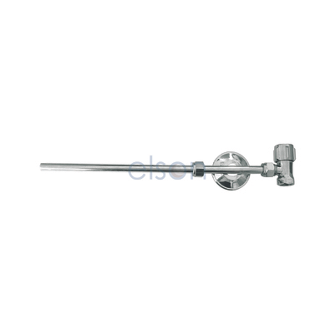 Cistern Mini Stop And Connection Kit Chrome 360Mm