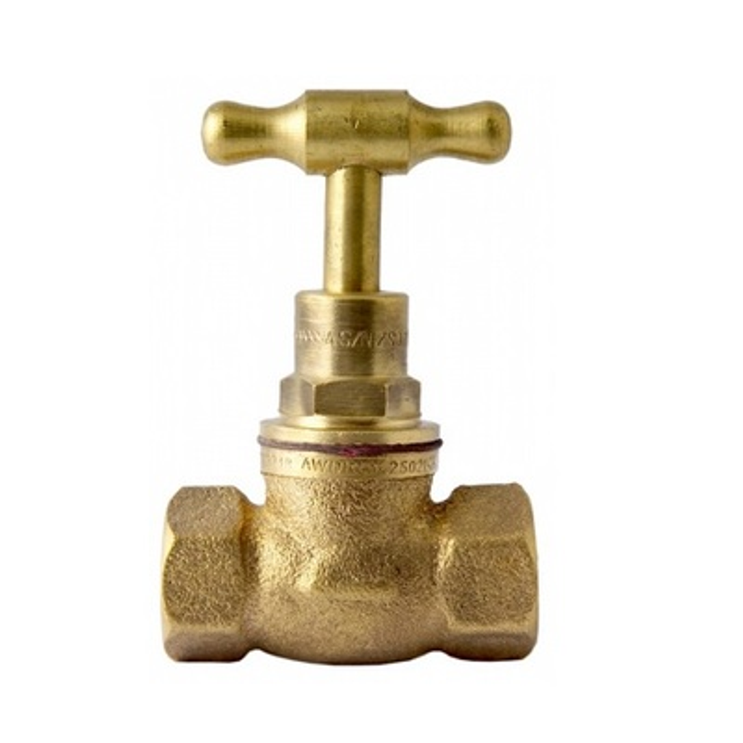 T Head Ff Stop 20Mm Brass