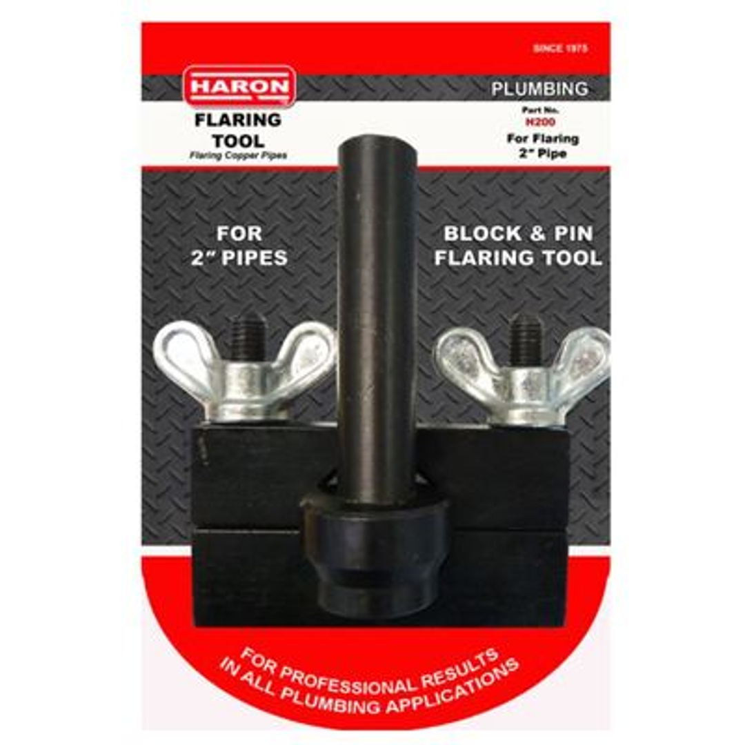 Haron Flaring Tool Block & Pin 1/2 3/4 H106