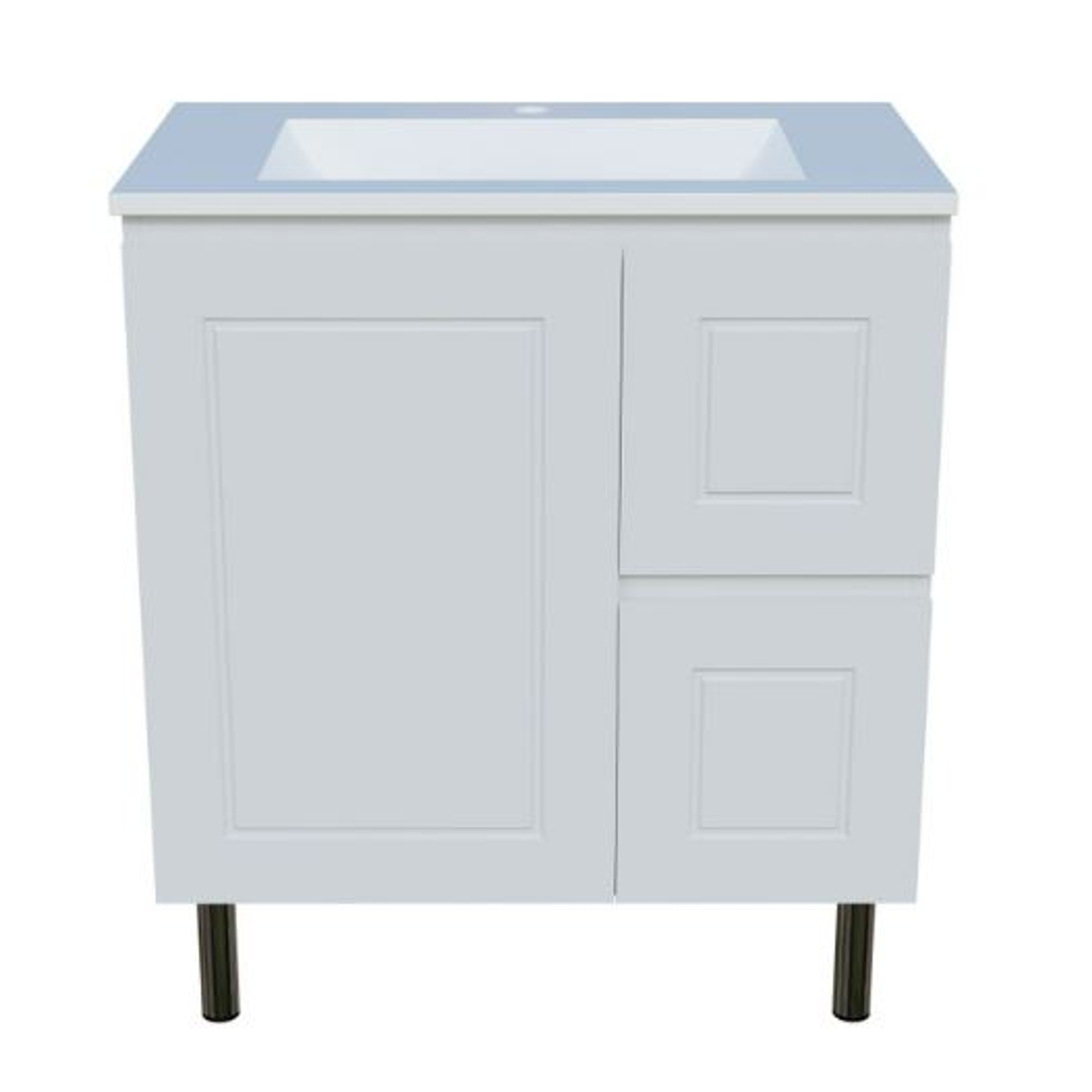 Timberline Nevada Classic Vanity 750 Regal Acrylic Top On Legs