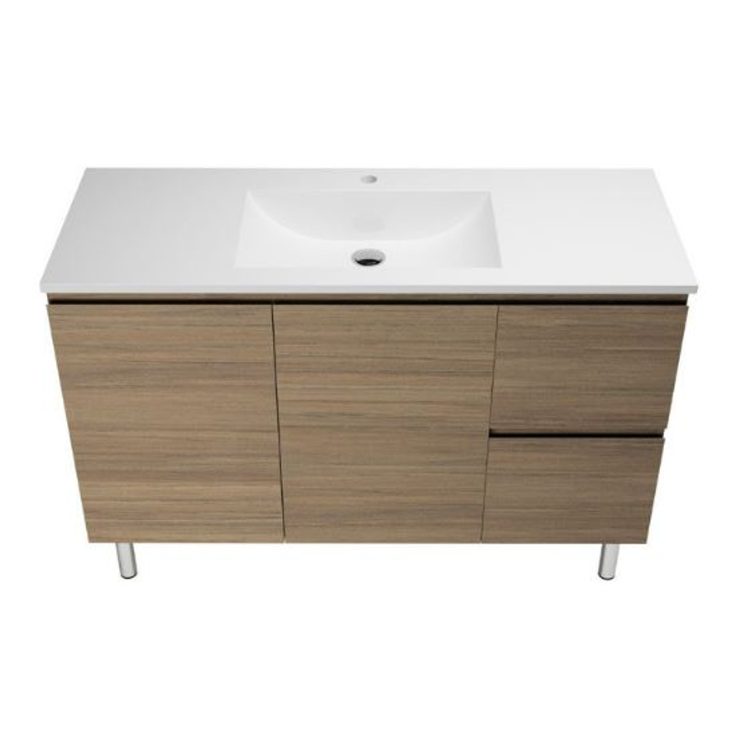 Timberline Nevada Vanity 1200 Regal Acrylic Top On Legs