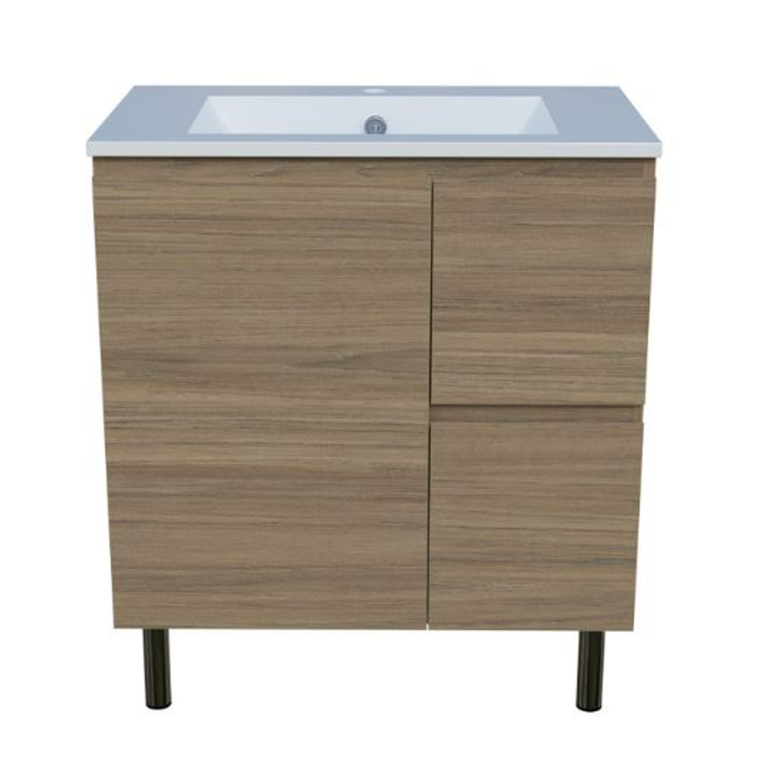 Timberline Nevada Vanity 750 Alpha Ceramic Top On Legs N75Al