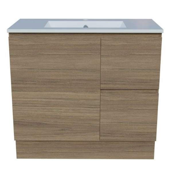 Timberline Nevada Vanity 900 Alpha Offset Ceramic Top Floorstanding N90Osaf