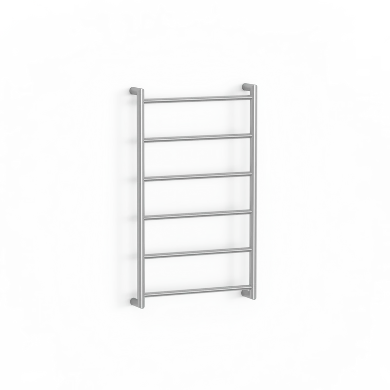 Abask 6 Heated Ladder-85 X 48Cm In Mirror Ss(Avenir P#:Tlh2-85X48 Ms)