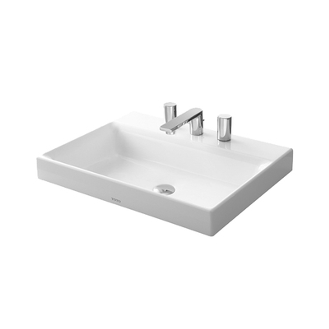 TOTO Console Lavatory 600W X 460D X 70H 3 W/Cefiontect LW1616B# X W