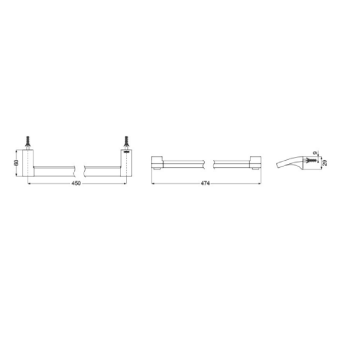 TOTO Towel Bar Yt903S4