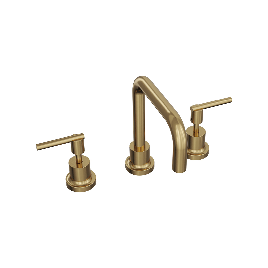 Linsol Tre Lever Handle Basin Set - Brushed Brass