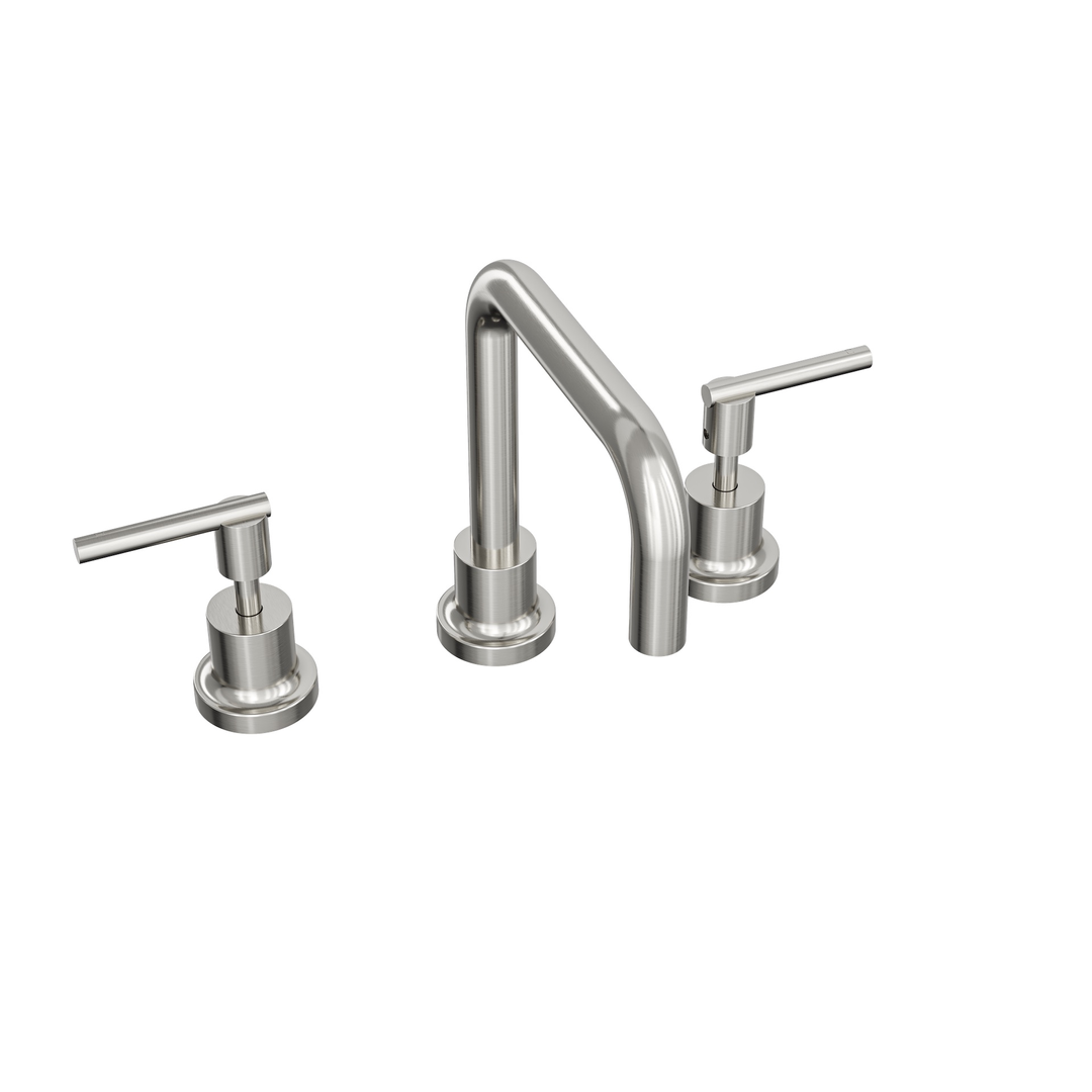 Linsol Tre Lever Handle Basin Set - Brushed Nickel