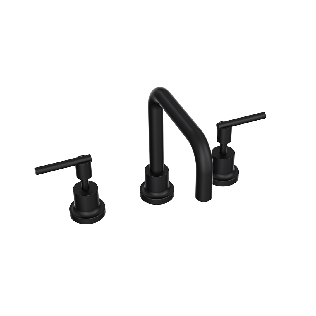 Linsol Tre Lever Handle Basin Set - Matte Black
