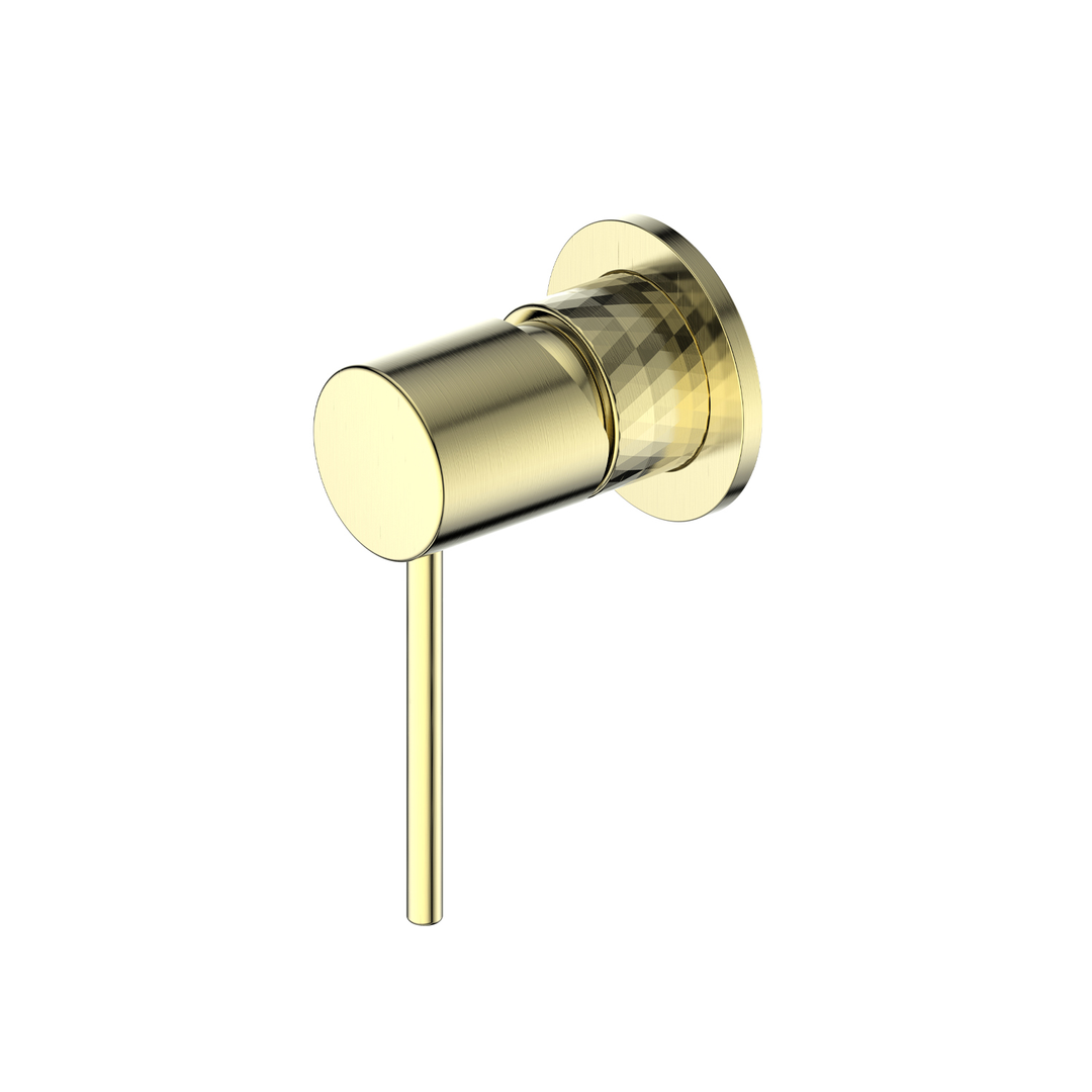 Greens Tesora Shower Mixer Pvd Brushed Brass