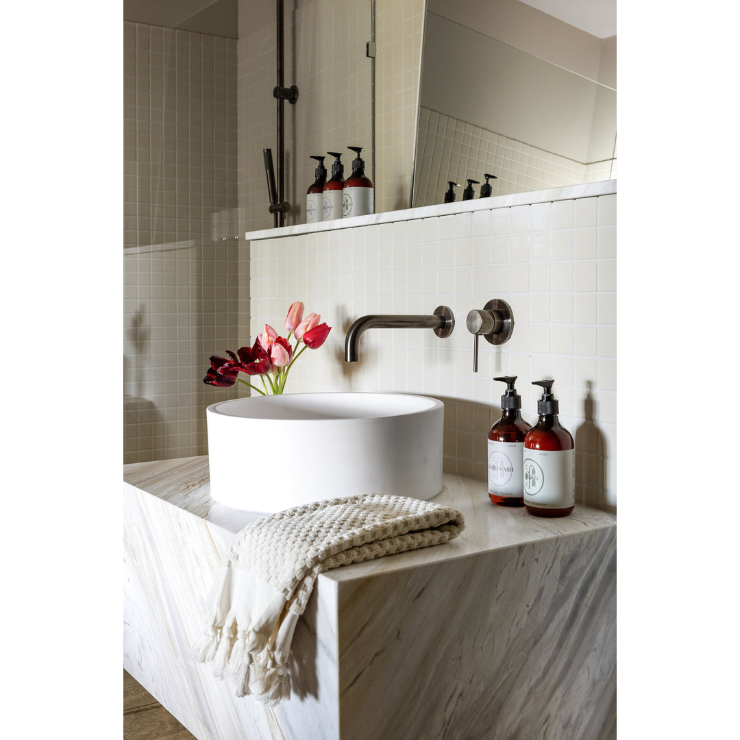 Meir Round Wall Mixer Finish Kit Shadow