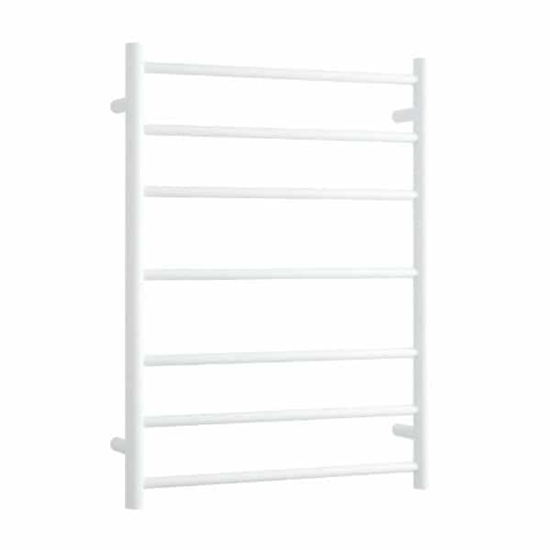 Thermorail 7 BAR HEATED TOWEL RAIL 600 X 800 X 122MM SATIN WHITE