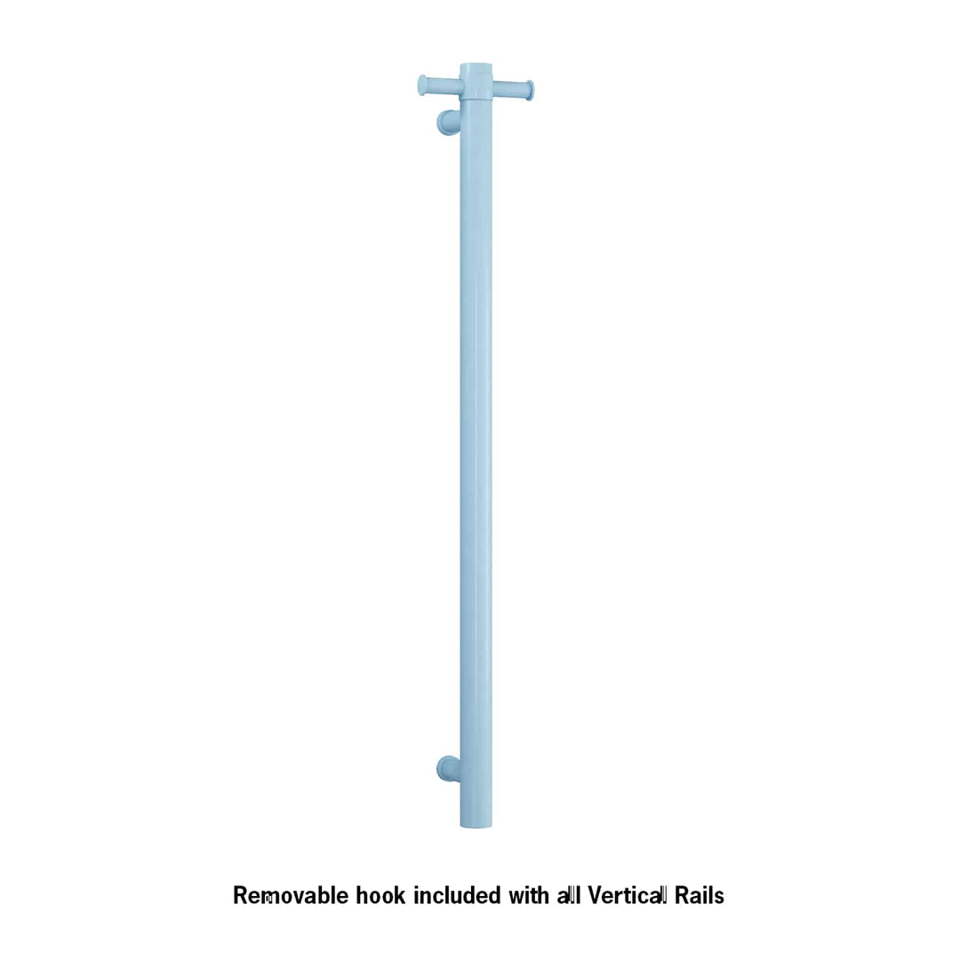 Thermorail Straight/Round 12Volt Vertical Bar 900X142X100Mm 26Wat & Optional Hook Horizon Blu