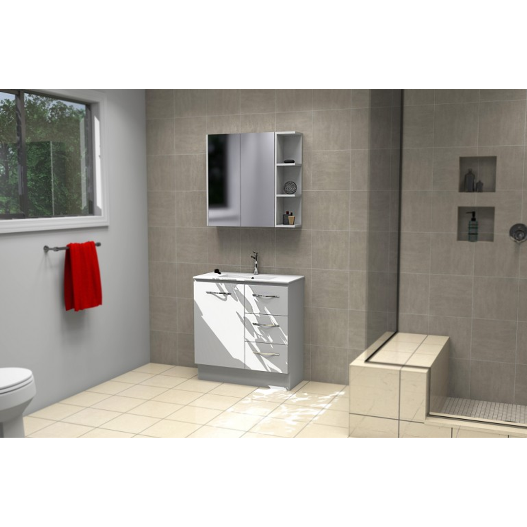TIMBERLINE FLORIDA ENSUITE 800 F/STANDING VANITY URBAN TOP