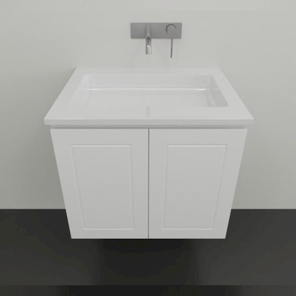 Timberline Nevada Classic Vanity 600 Regal Acrylic Top Wall Hung