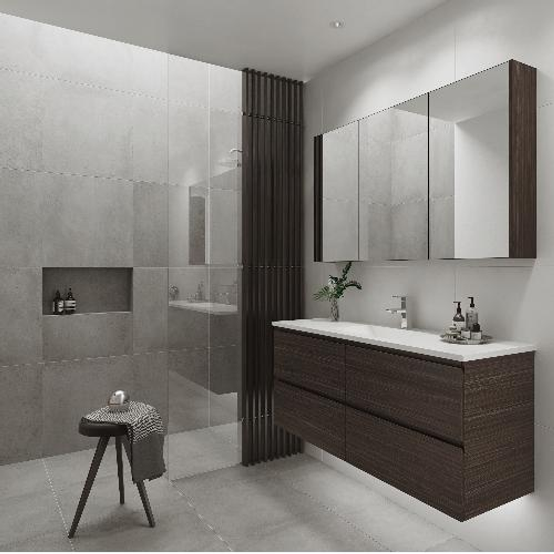 Nevada Plus Wall Hung Vanity 1500mm Single Bowl Regal Acrylic Top