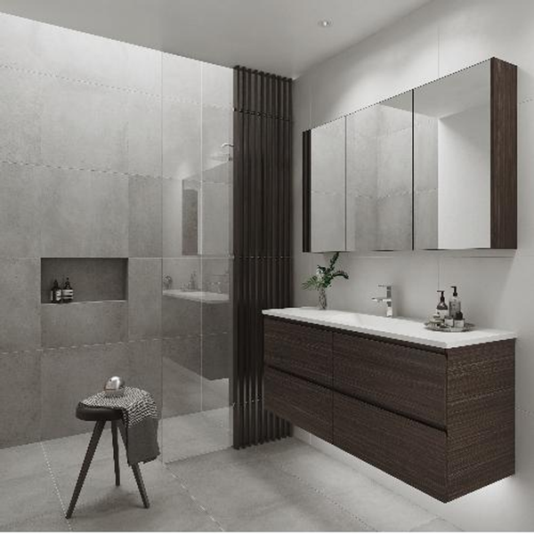 Nevada Plus Wall Hung Vanity 1500mm Single Bowl Regal Acrylic Top