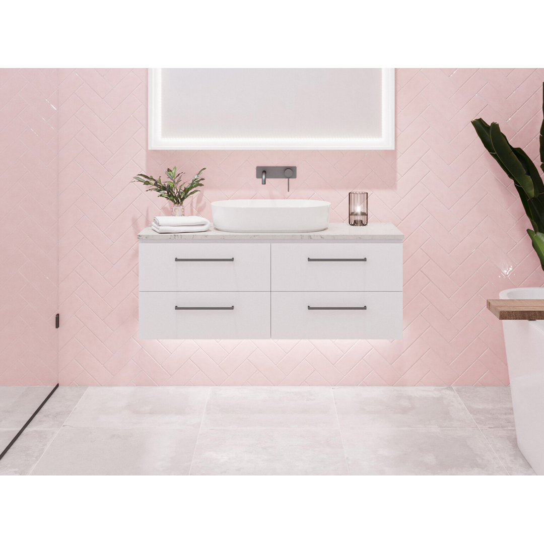 ASHTON VANITY CABINET ONLY 1185MM NO TOP WALL HUNG(TIMBERLN P#:A12XW)