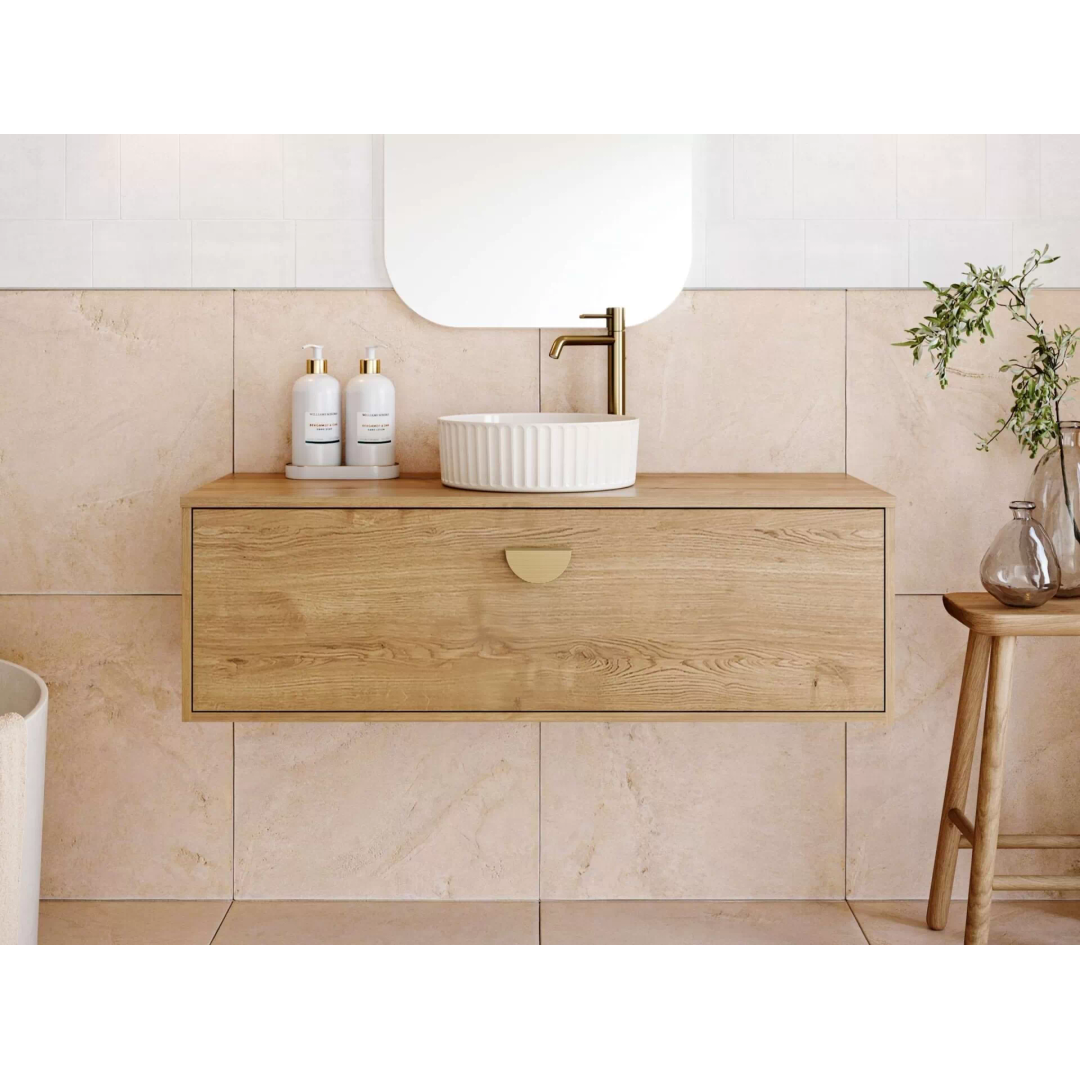 Timberline Delaware Wall Hung Vanity 900mm