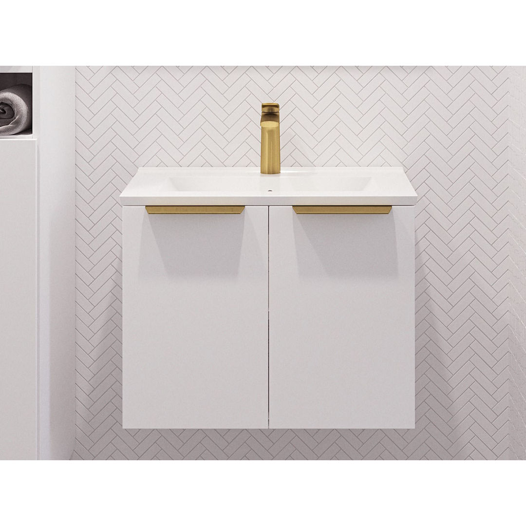 Timberline Florida Ensuite Wall Hung Vanity 600mm