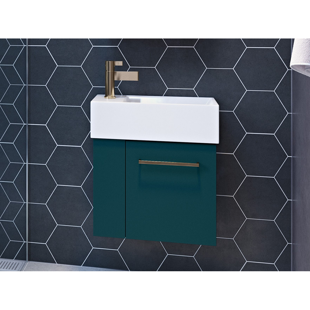 Timberline Frankie Wall Hung Vanity With Liberty Ceramic Top