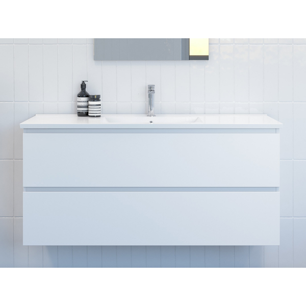Timberline Nevada Plus Wall Hung Vanity 900mm with Alpha Top