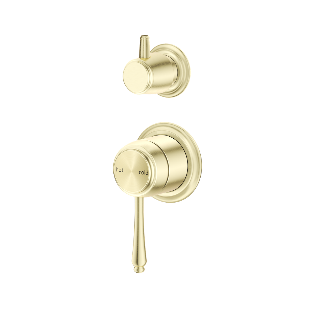 Bella Vista Mica Heritage Mixer Diverter - 2P - Trim Kit- French Gold