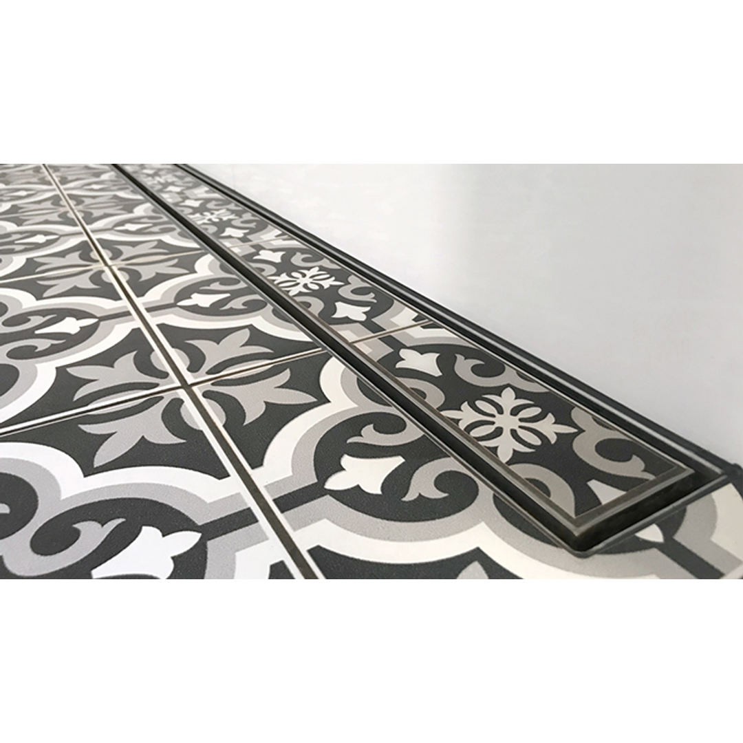 Allproof Tile Insert 900mm Ss Channel Shower Waste Kit